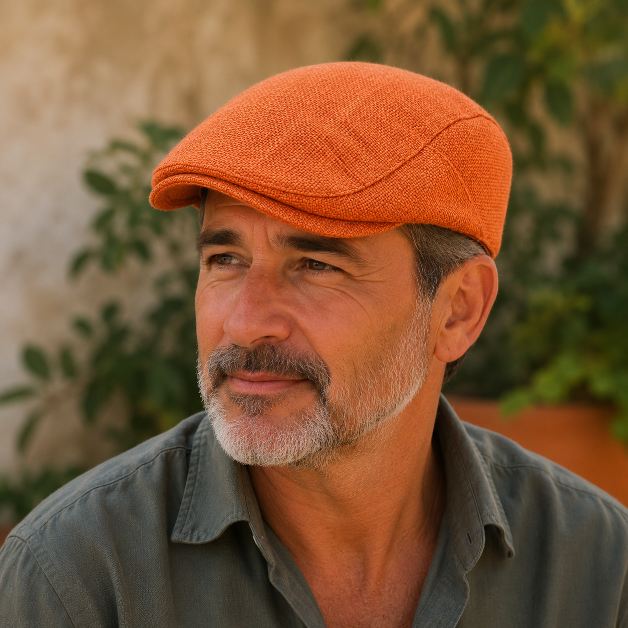 Boina de Lino Hombre