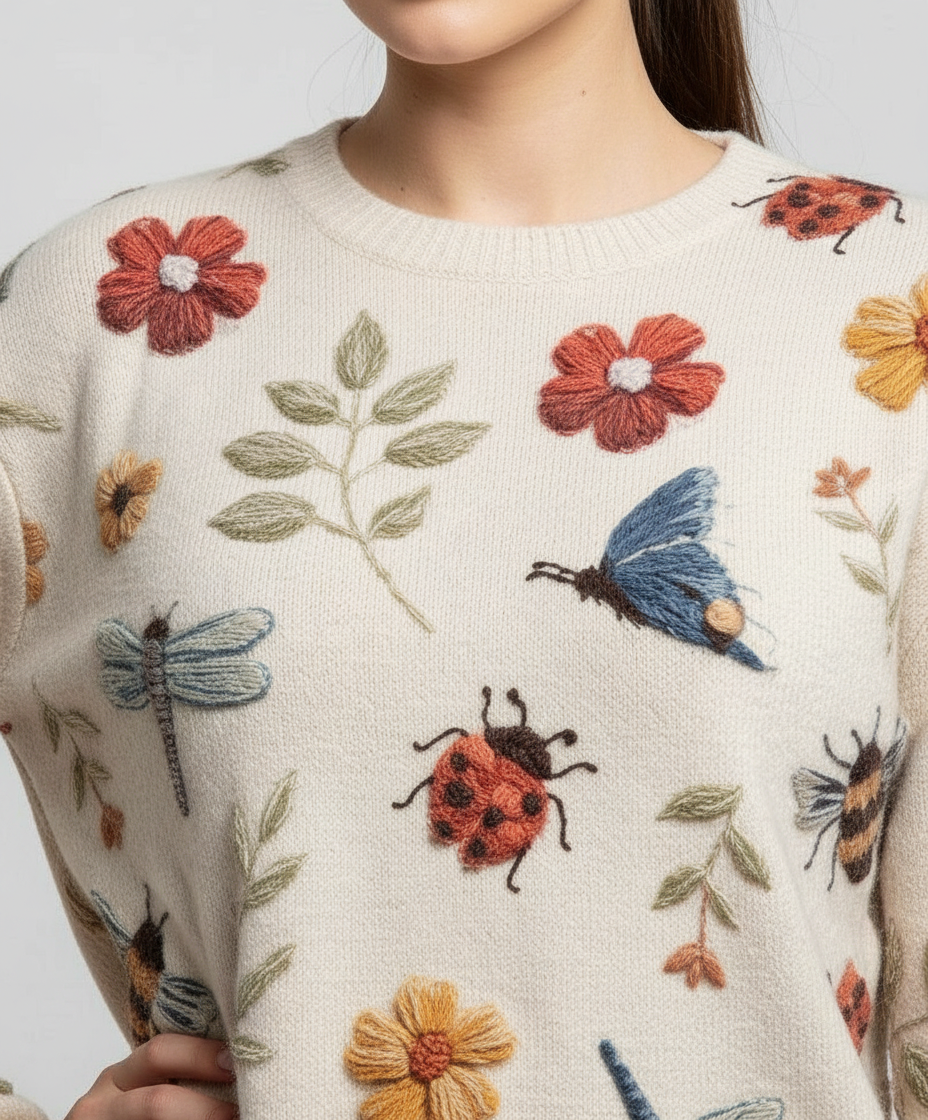 Alicia™ | Jersey Floral Elegante