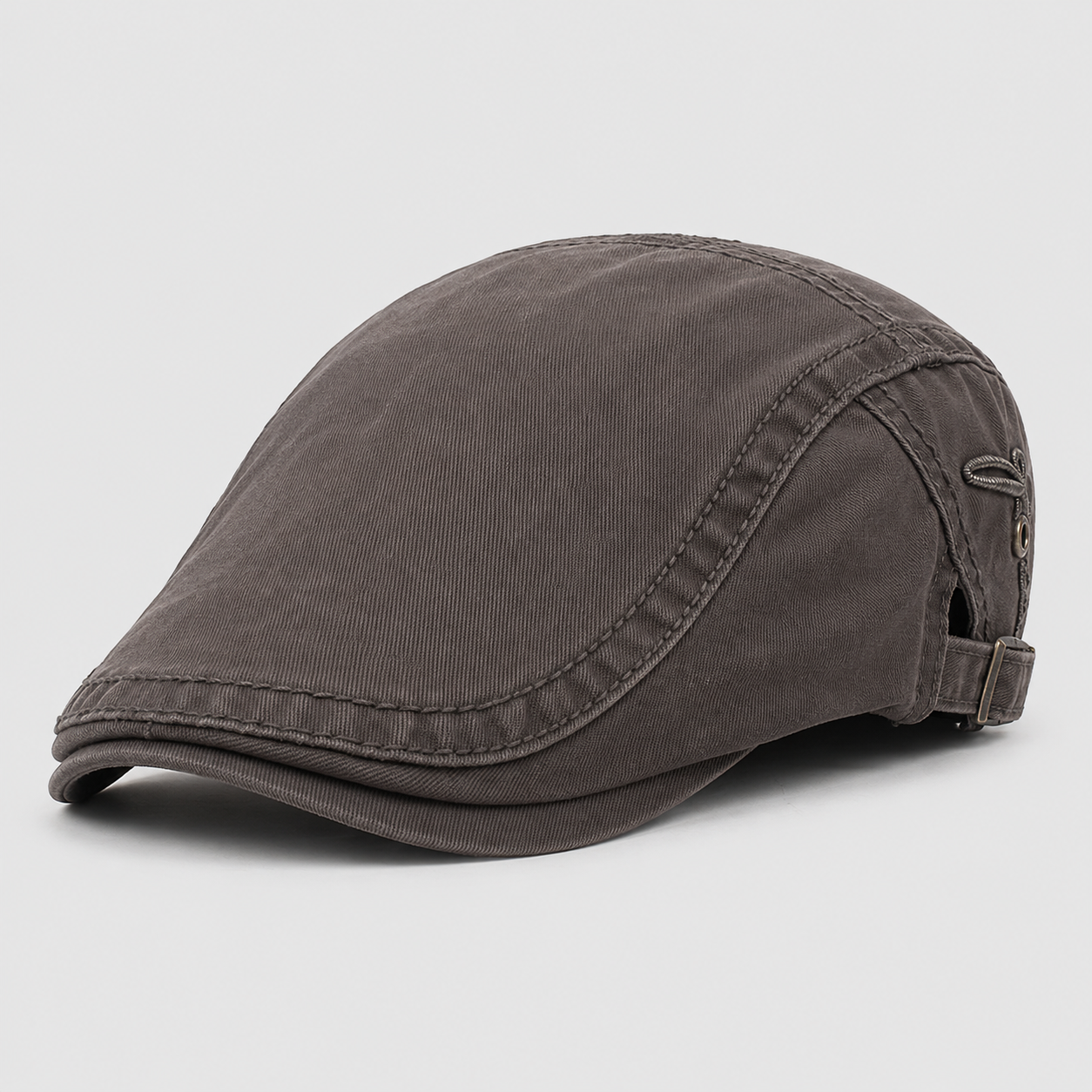 Gorra Plana de Algodón Casual Ligera