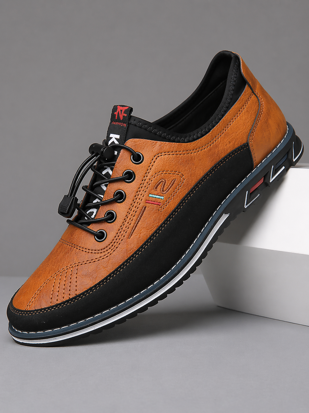 Zapatos Elegantes Oxford de piel