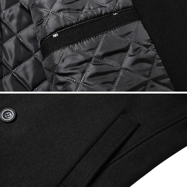 Marcello™ | Abrigo cruzado de primera calidad