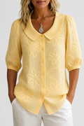 Fiora - Blusa Floral Elegante