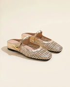 Sandalias Trenzadas Mary Jane