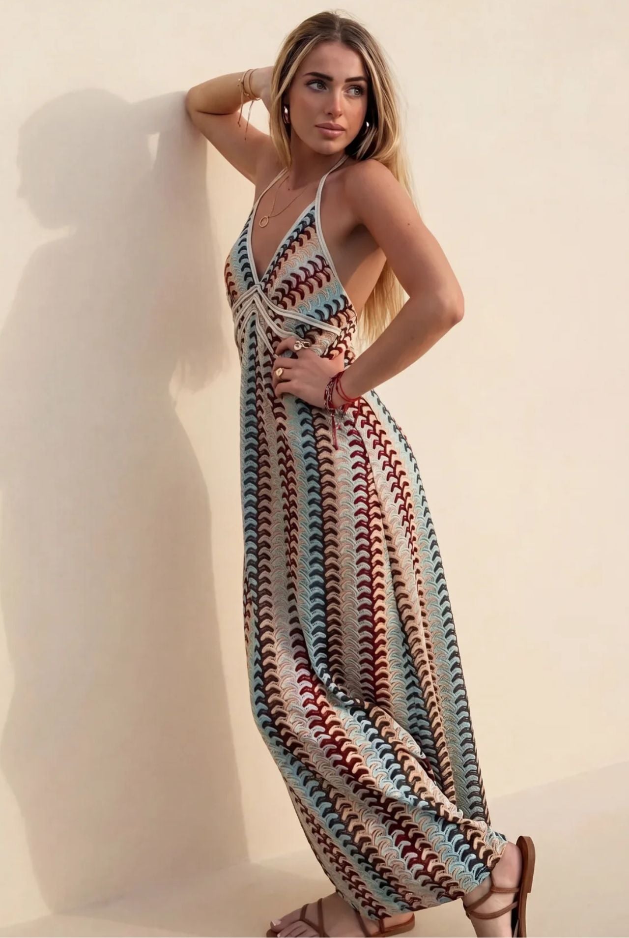 Cancún - Vestido largo de crochet