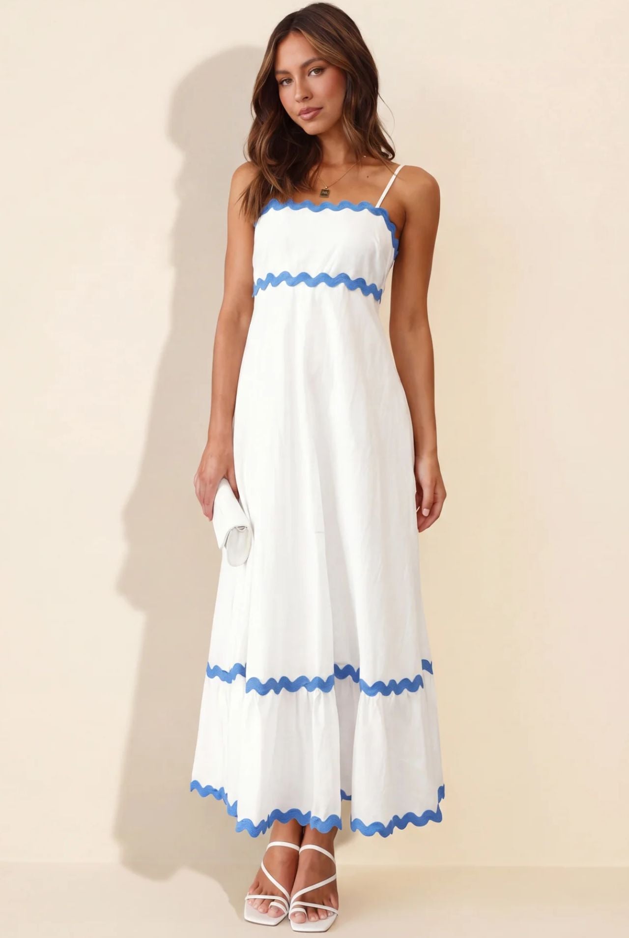 Clara - Vestido largo de tirantes