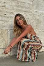 Cancún - Vestido largo de crochet