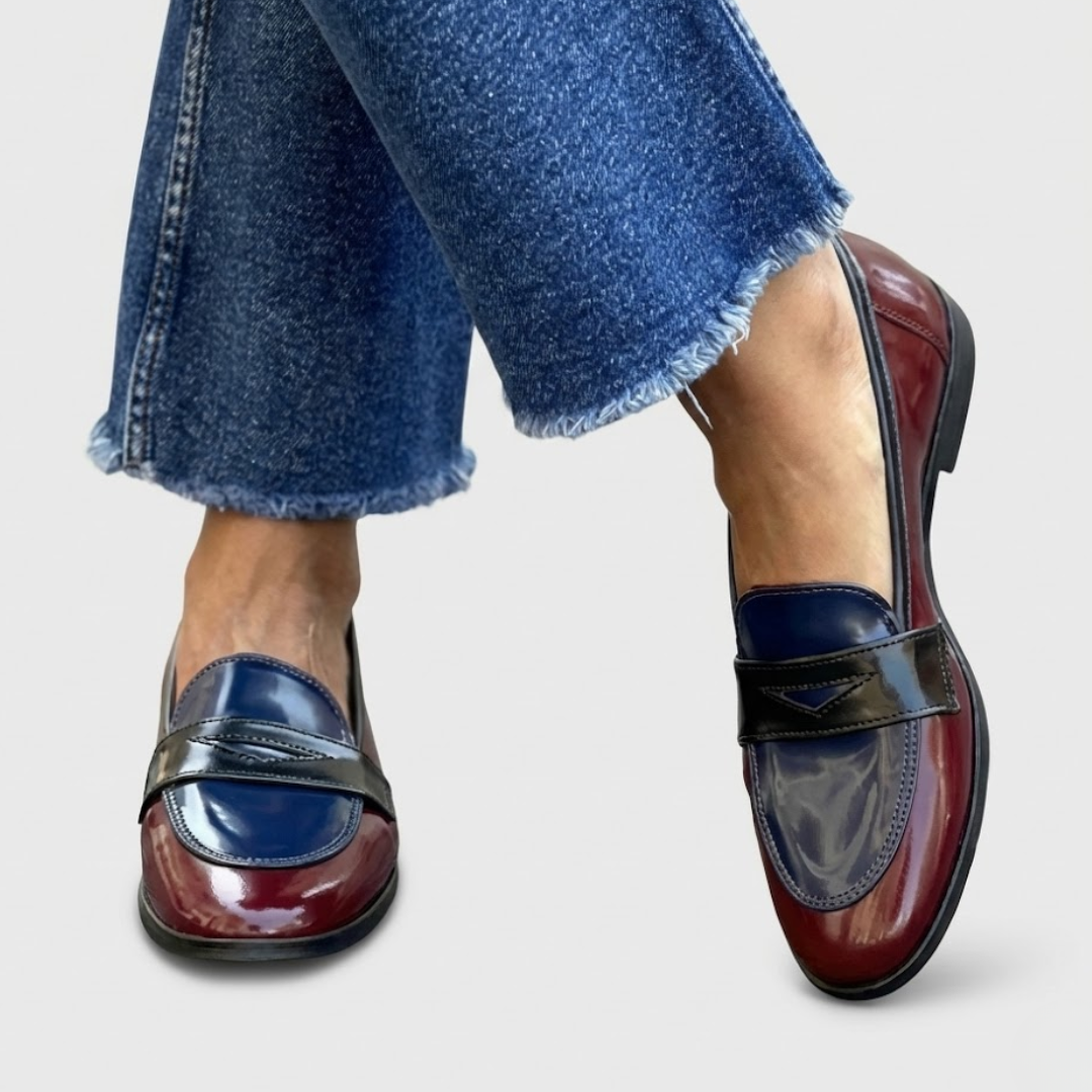 Vela - Mocasines a Contraste