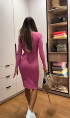 Desy – Vestido Midi Ajustado