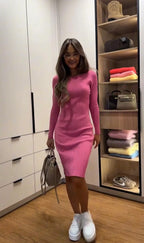 Desy – Vestido Midi Ajustado