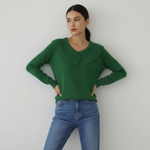 María™ | Suéter cálido con cuello suave