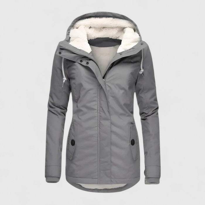 Amalia | Chaqueta de invierno impermeable con capucha