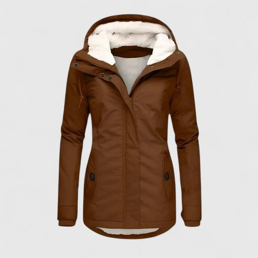 Amalia | Chaqueta de invierno impermeable con capucha