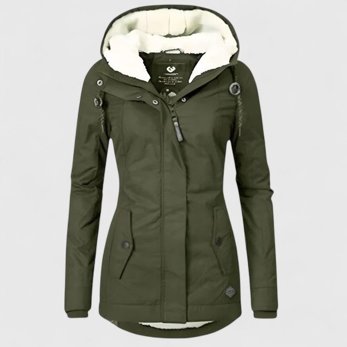 Amalia | Chaqueta de invierno impermeable con capucha