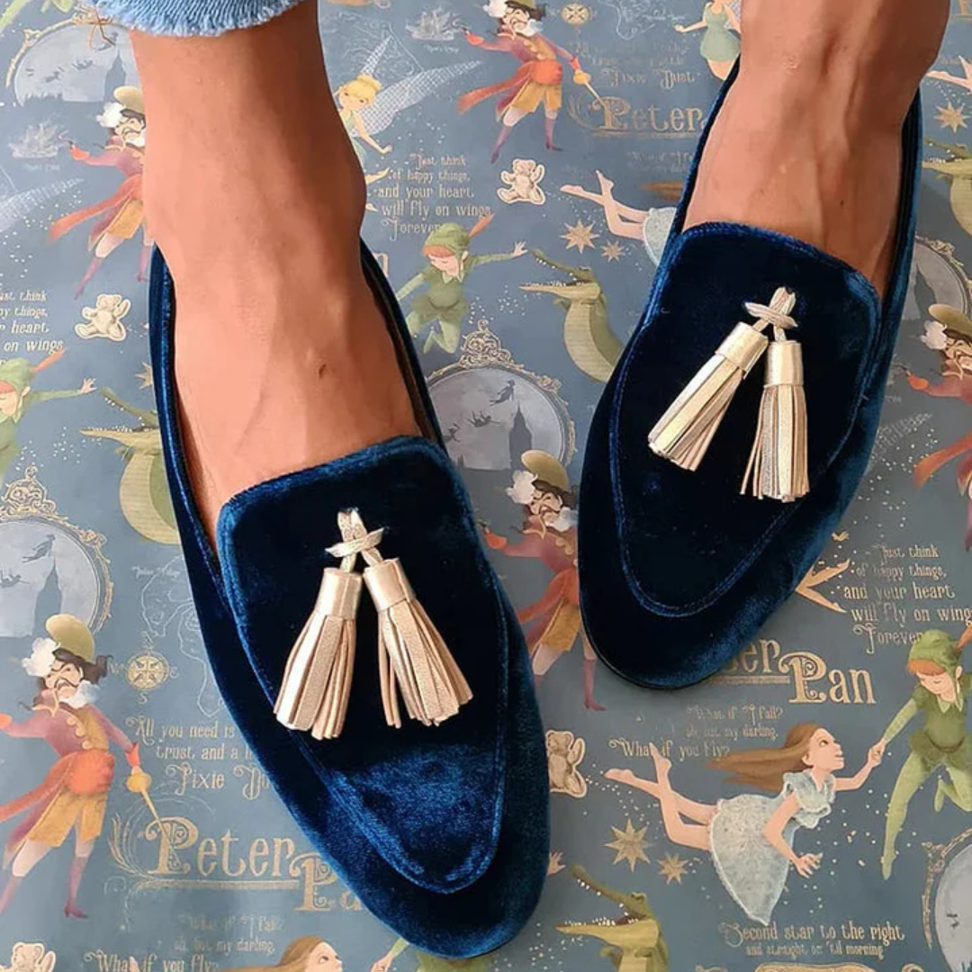 Brisa - Mocasines Elegantes con Flecos