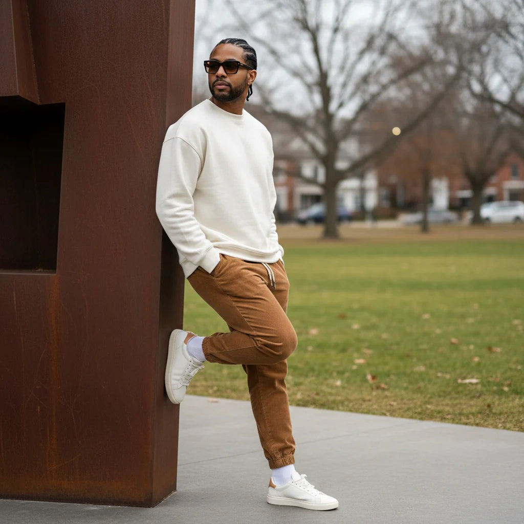 Pantalones de pana cómodos