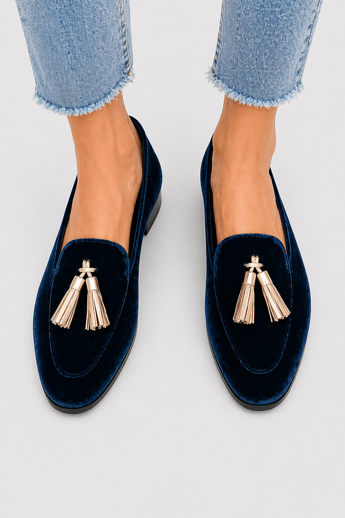 Brisa - Mocasines Elegantes con Flecos