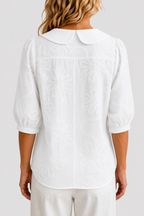 Fiora - Blusa Floral Elegante