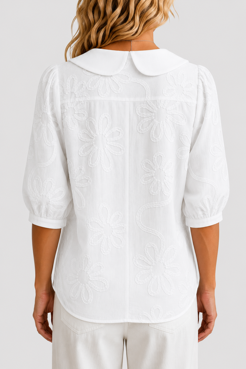 Fiora - Blusa Floral Elegante