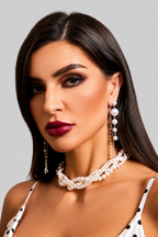 Pendientes Amalia · Perlas en Cascada