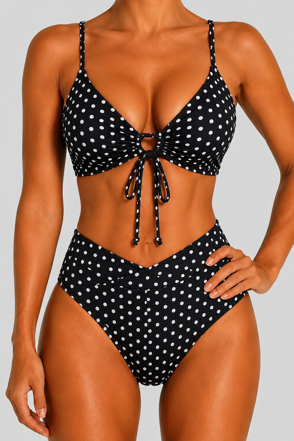 Bikini modellante a vita alta