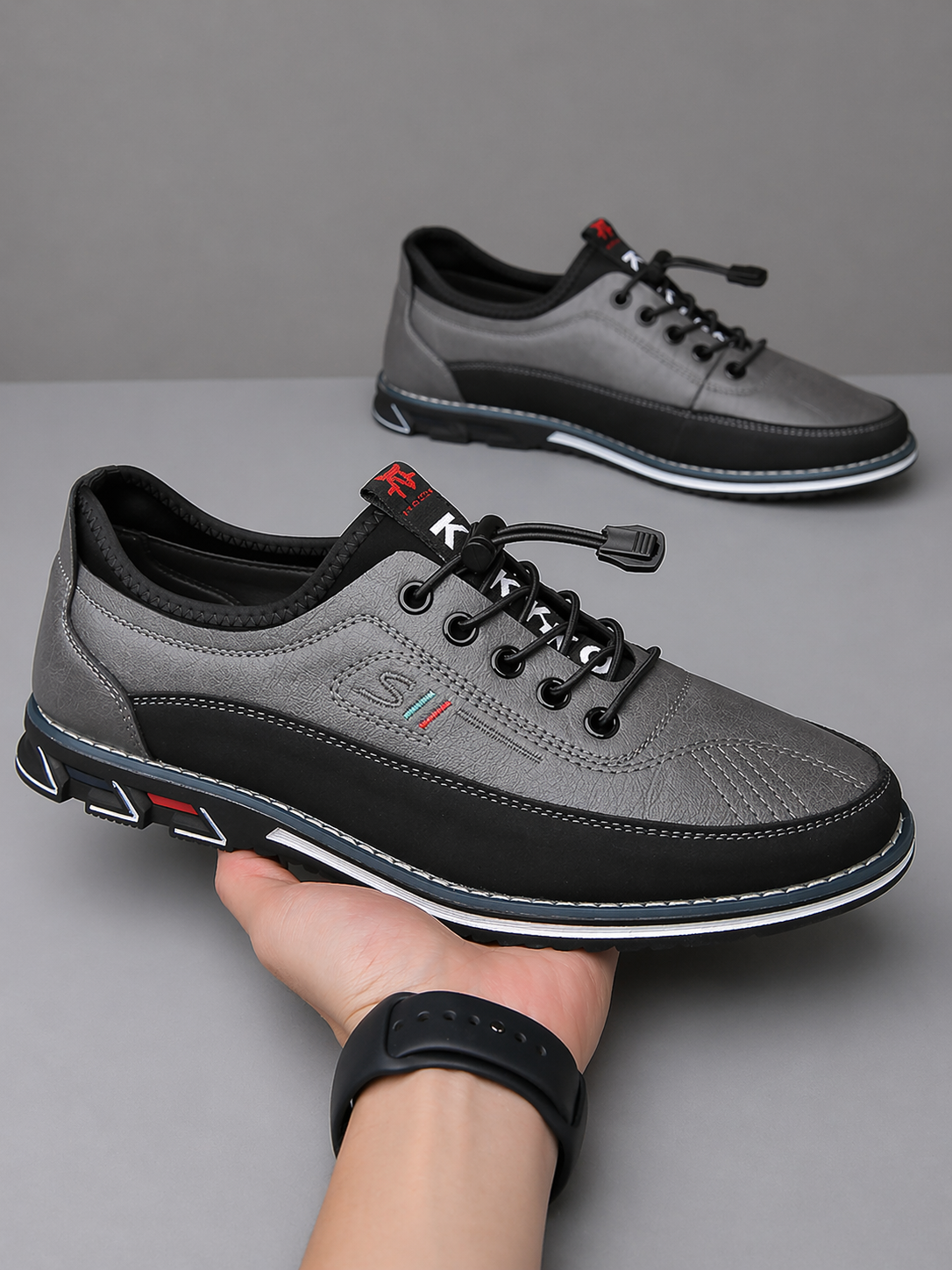 Zapatos Elegantes Oxford de piel