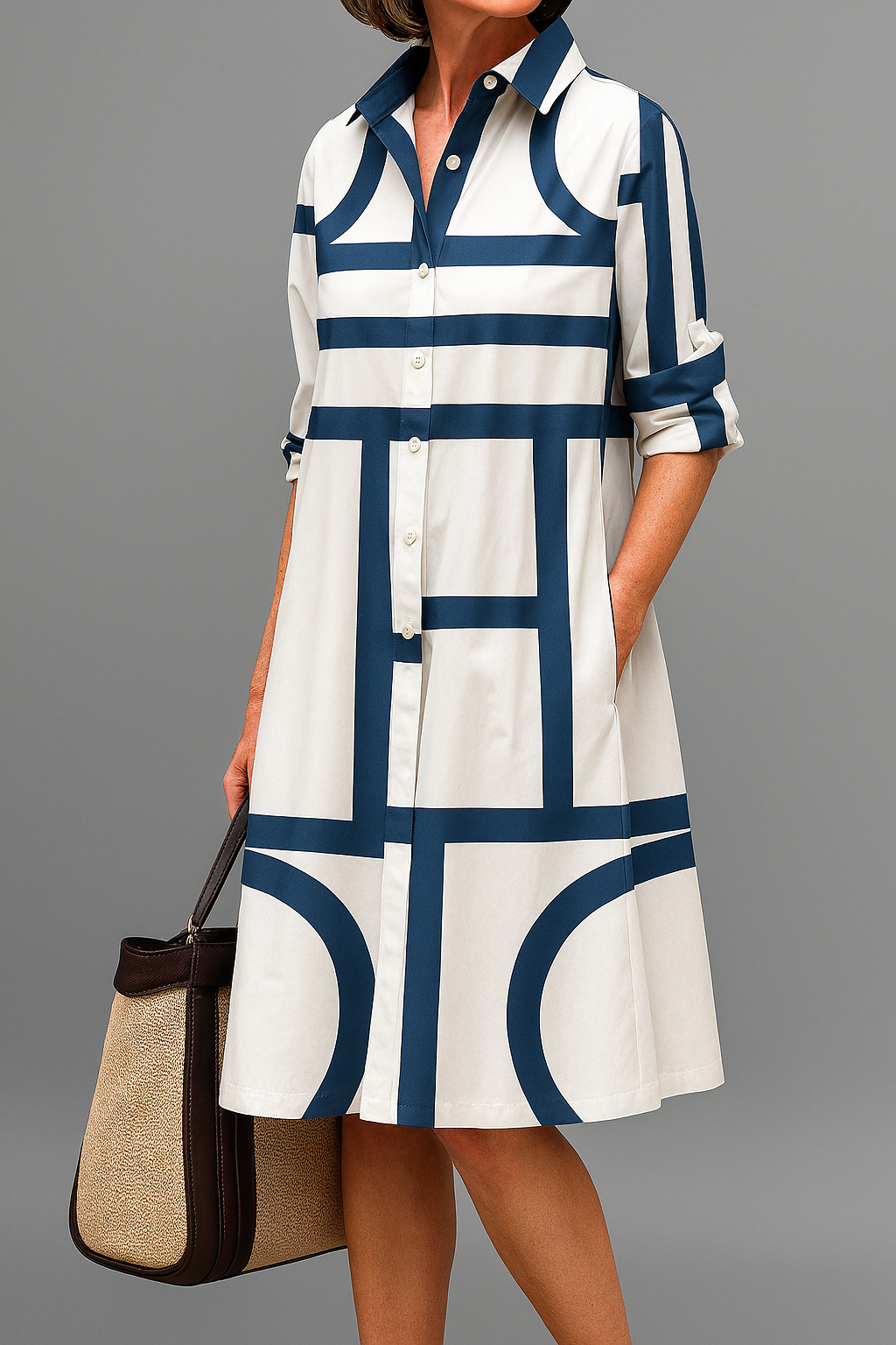 Siena - vestido midi elegante para mujer