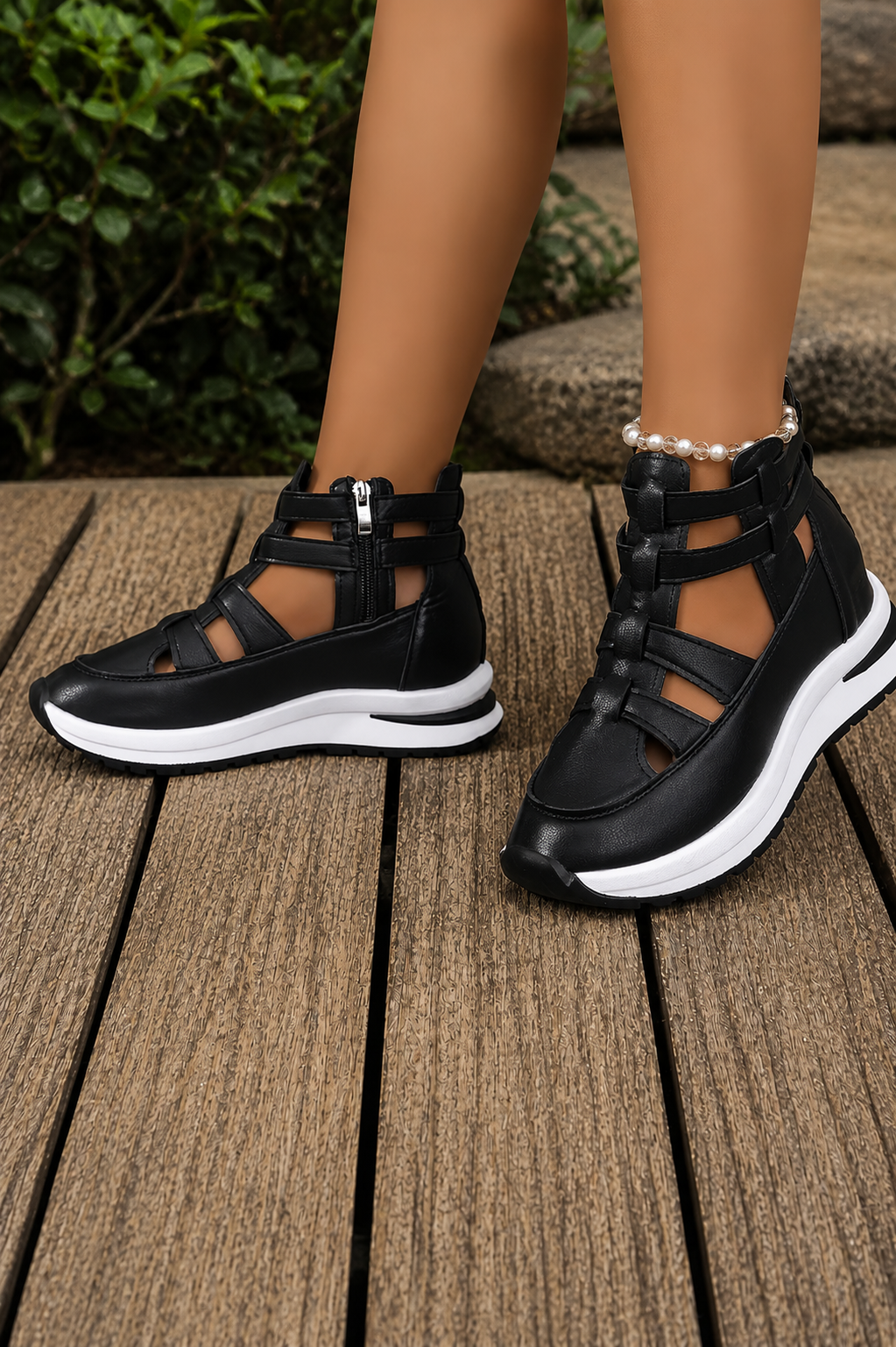 Nora - Sandalias de cuña cómodas para mujer