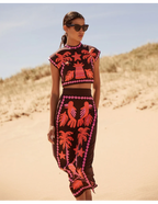 Katia - Conjunto estampado Top y Falda