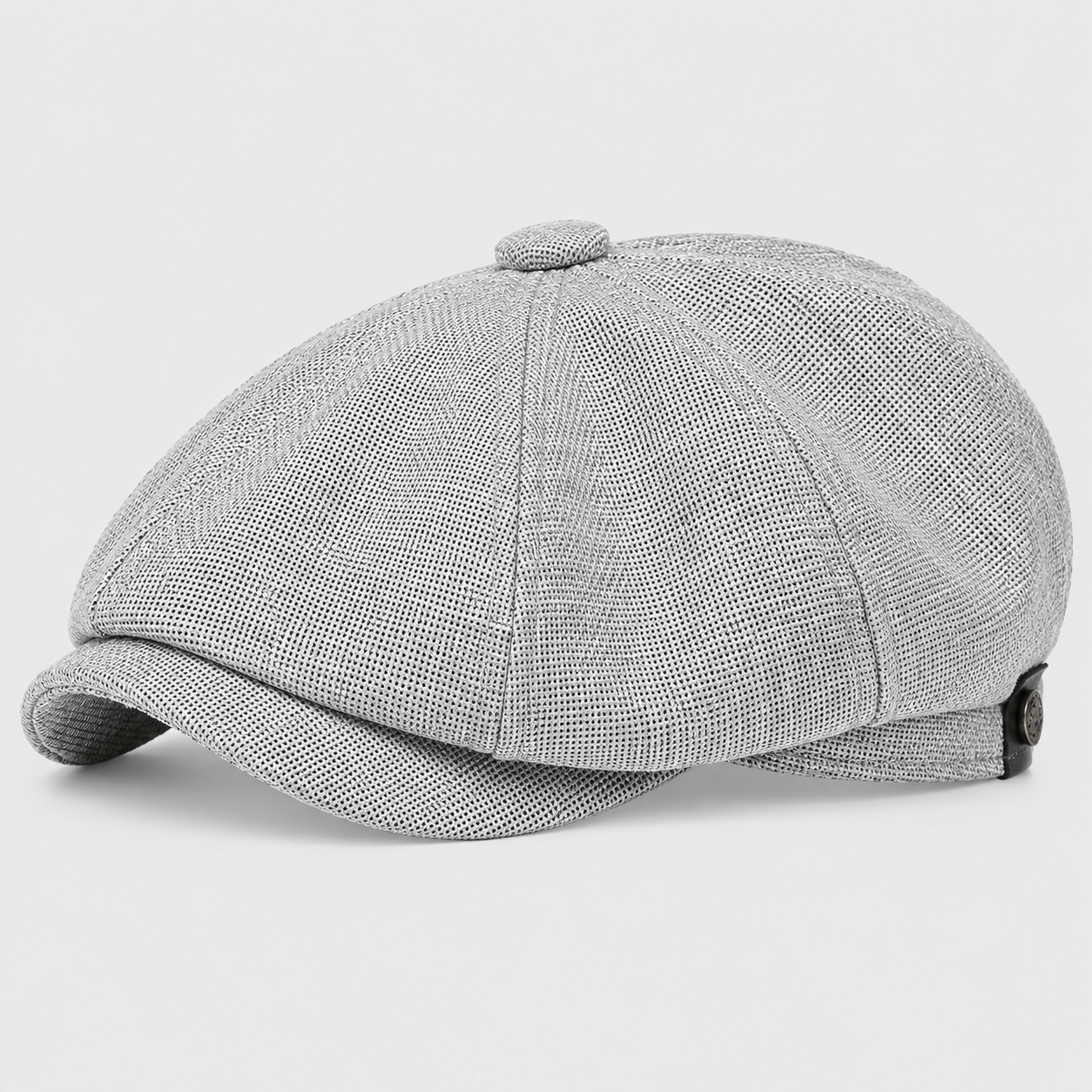 Gorra Gavroche de Algodón de Ocho Paneles Clásica