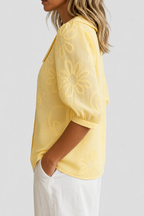 Fiora - Blusa Floral Elegante