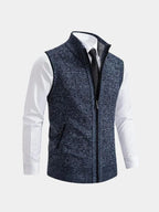 Alejandro™ | Chaleco Elegante con cremallera completa