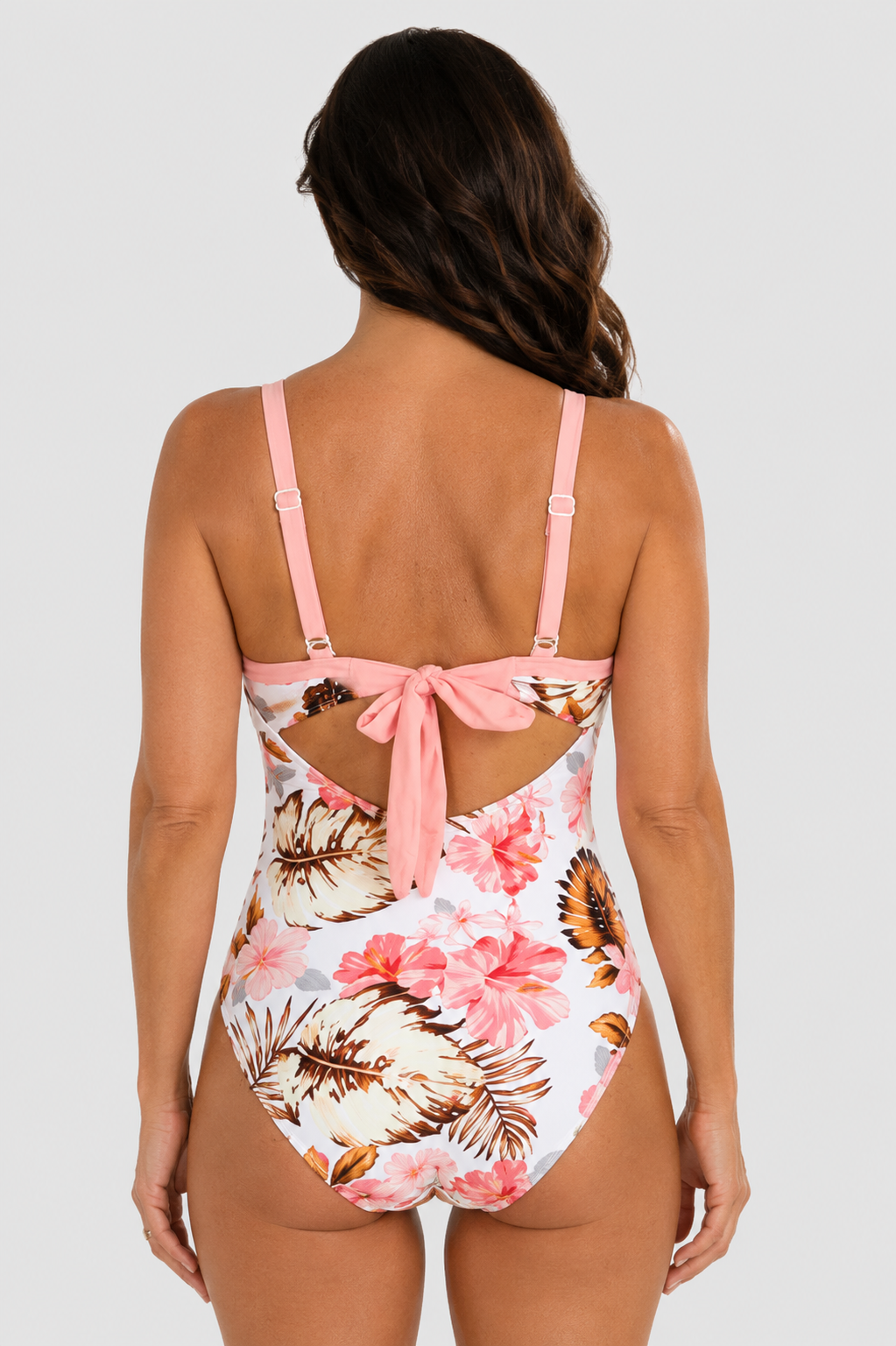 Bañador Moldeador de Cintura Floral