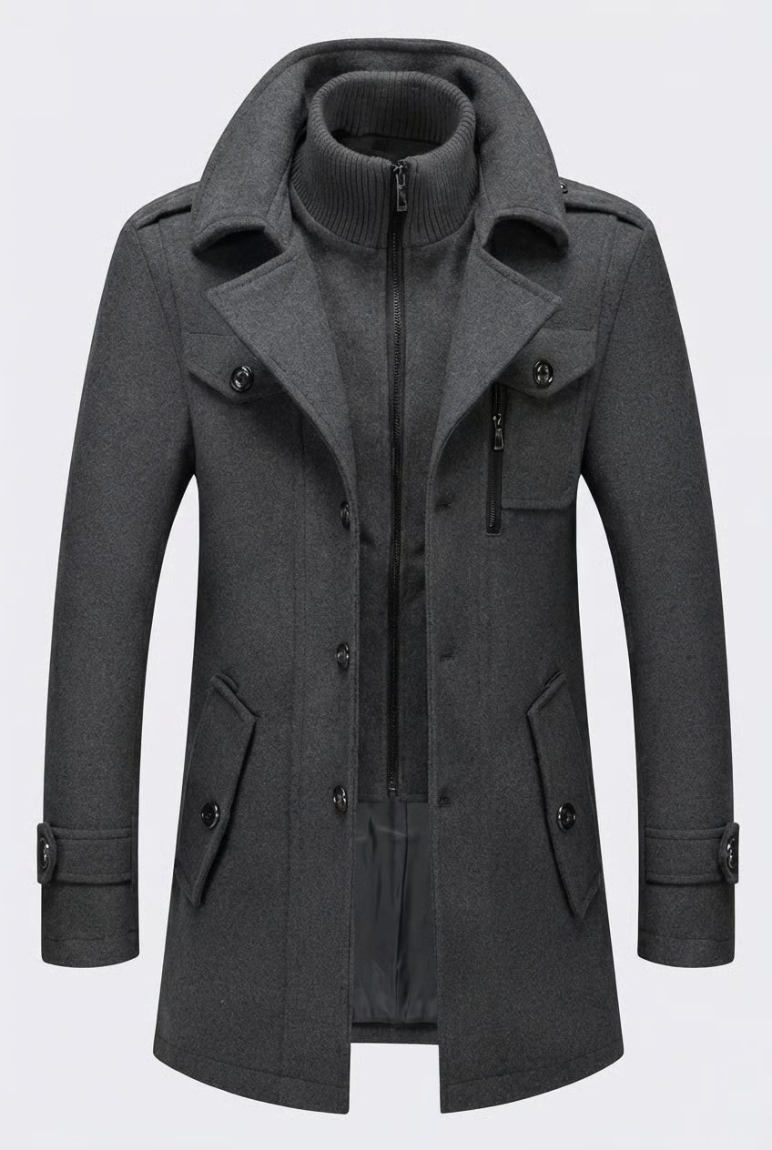 Ángelo™ | Abrigo de caballero Premium