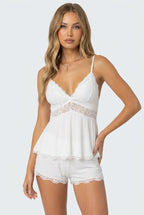 Conjunto de encaje Beso de Medianoche
