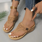 Siena | Sandalias de cuña cómodas y con buen soporte