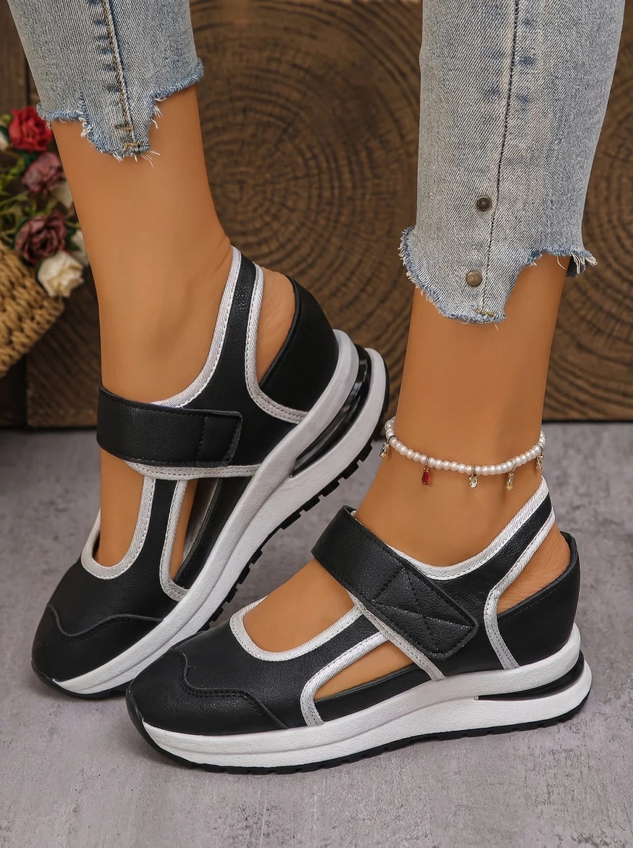 Cora | Sandalias de Suela Gruesa