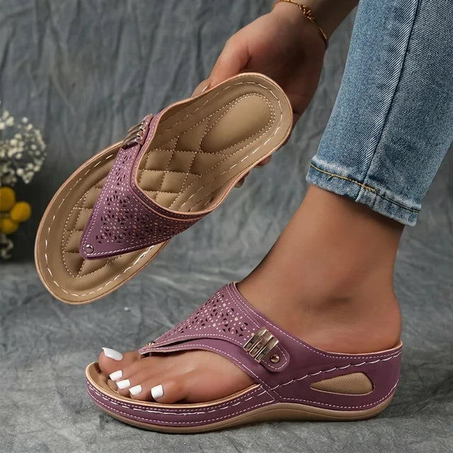 Siena | Sandalias de cuña cómodas y con buen soporte