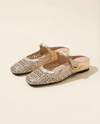 Sandalias Trenzadas Mary Jane