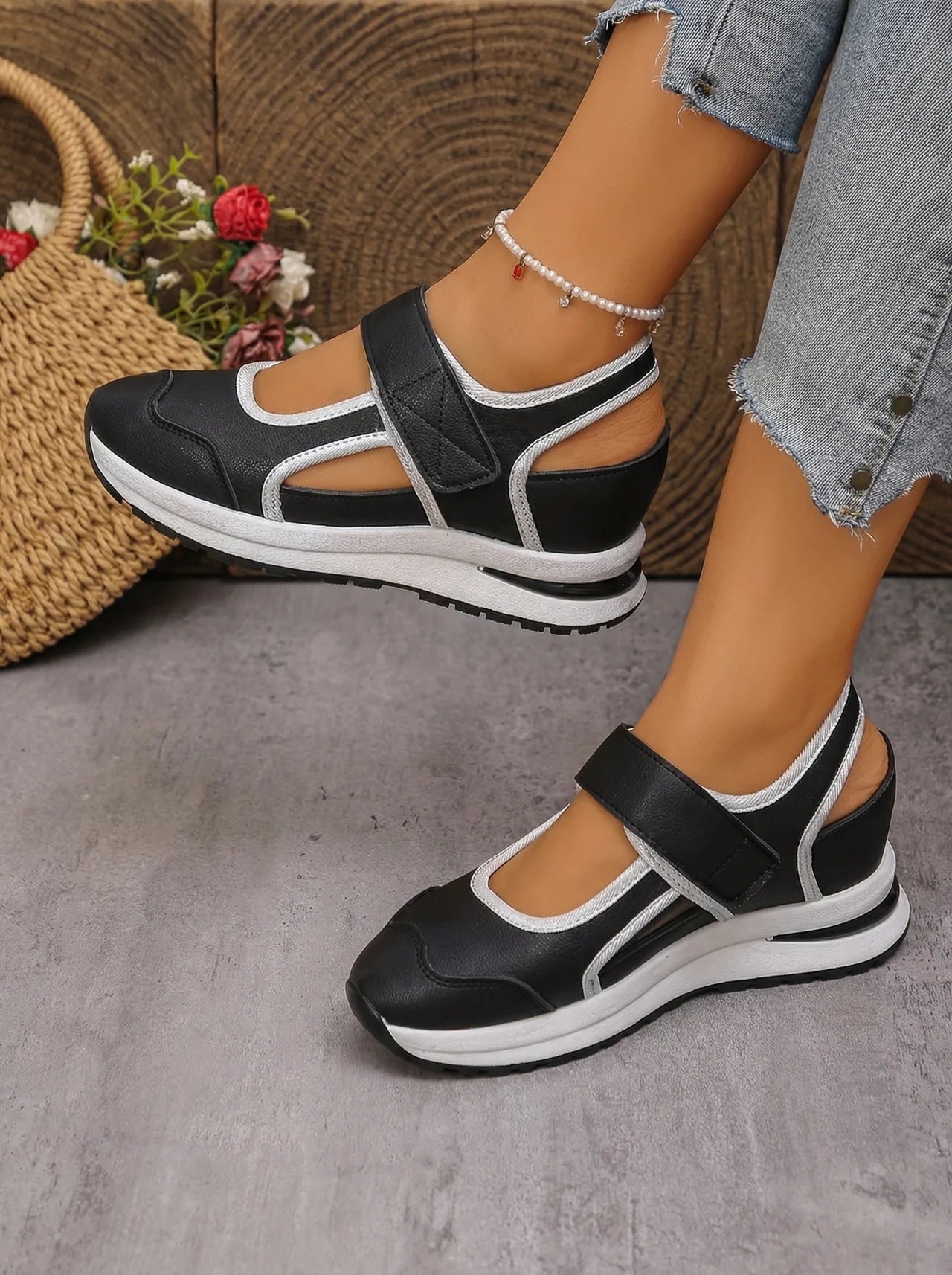 Cora | Sandalias de Suela Gruesa