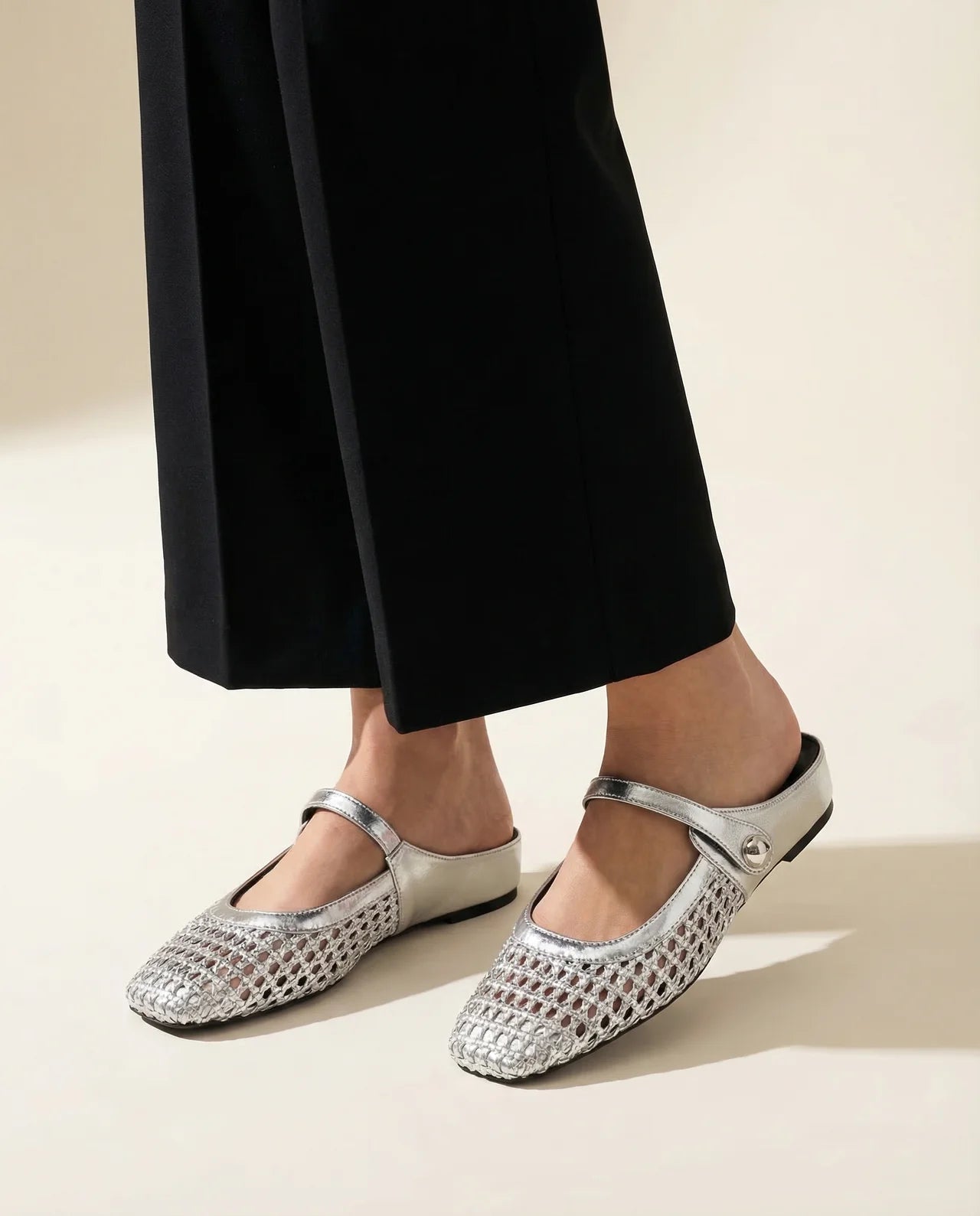 Sandalias Trenzadas Mary Jane