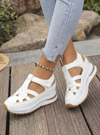 Duna - Sandalias de cuña cómodas para mujer