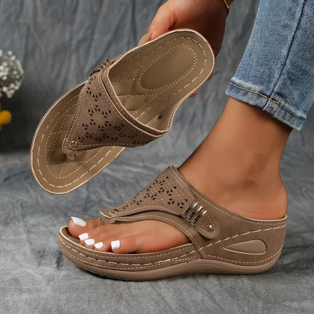 Siena | Sandalias de cuña cómodas y con buen soporte