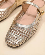 Sandalias Trenzadas Mary Jane