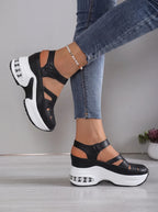 Sandalias ortopédicas acolchadas para mujer
