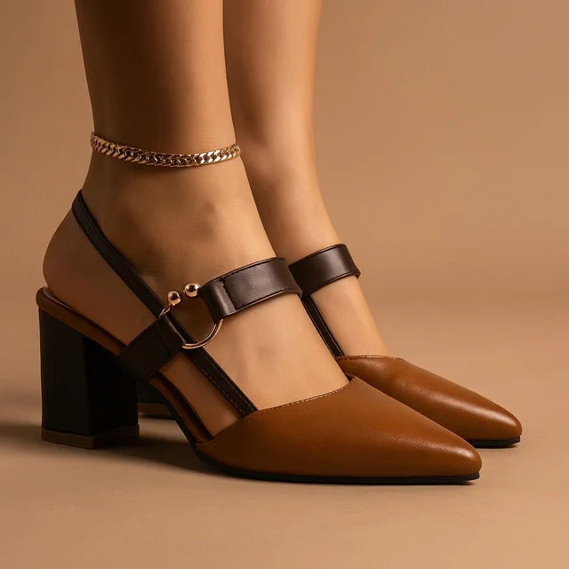 Tacones Mirella con anillo