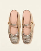 Sandalias Trenzadas Mary Jane