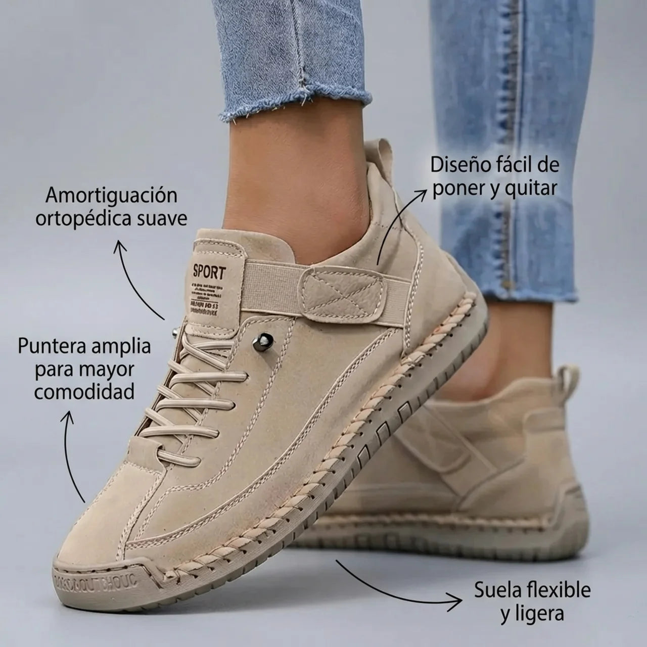 Mia – Zapatillas ortopédicas cómodas y sin dolor