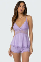 Conjunto de encaje Beso de Medianoche