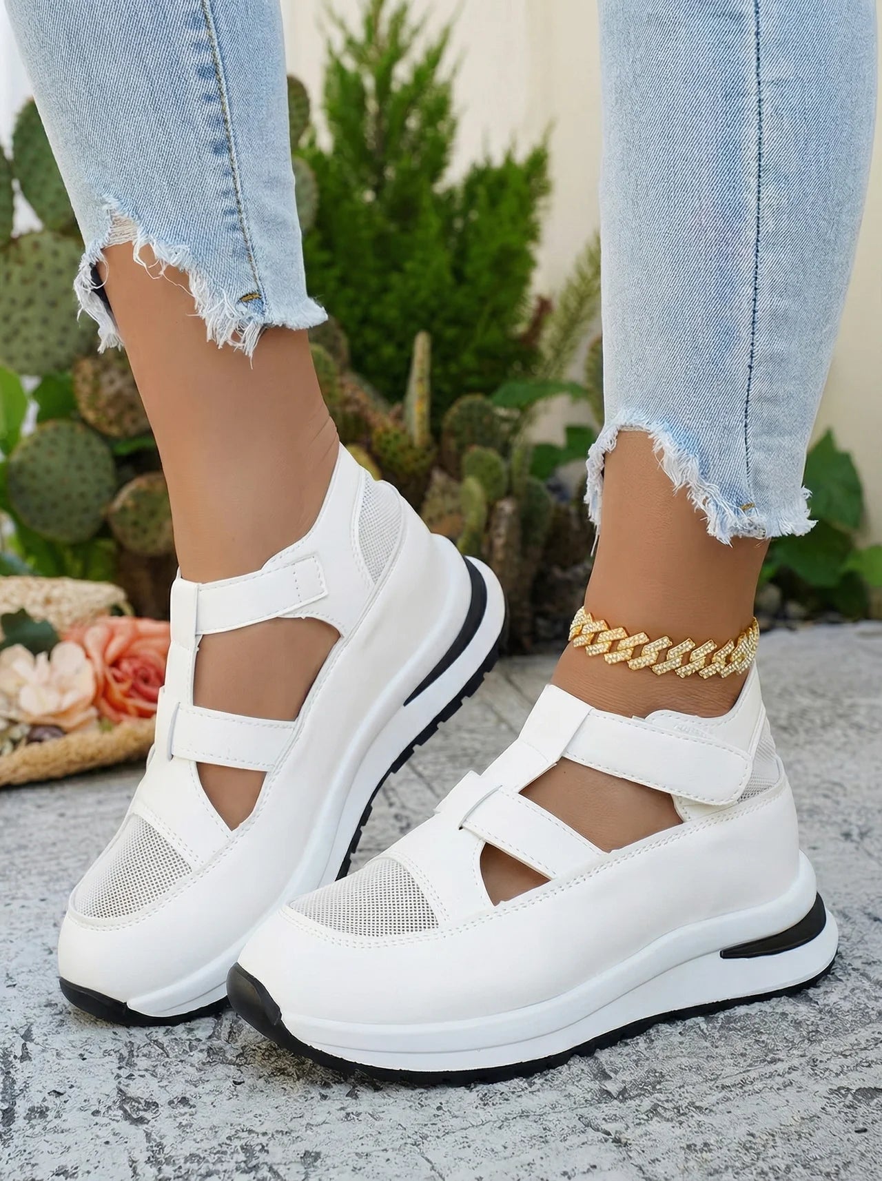 Sandalias con velcro