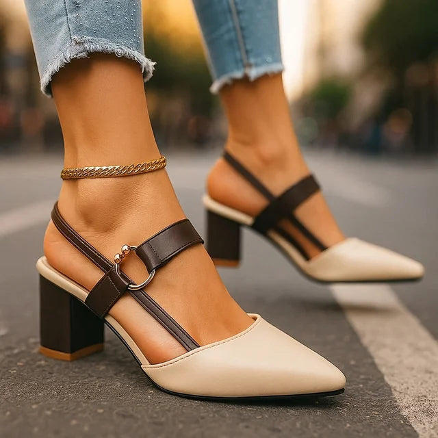 Tacones Mirella con anillo
